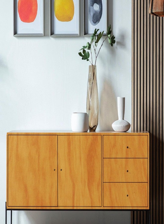 PIXELPACE Self Adhesive Decorative Peel Stick Light Wood Waterproof Wallpaper Textured Wall Sticker for Living Room Wall Paper Bedroom Decoration PVC Vinyl DIY Wall Decor 33 x 304 cm - Image 4